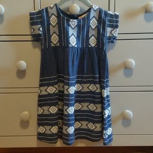 Pink chicken cap sleeve toddler dress